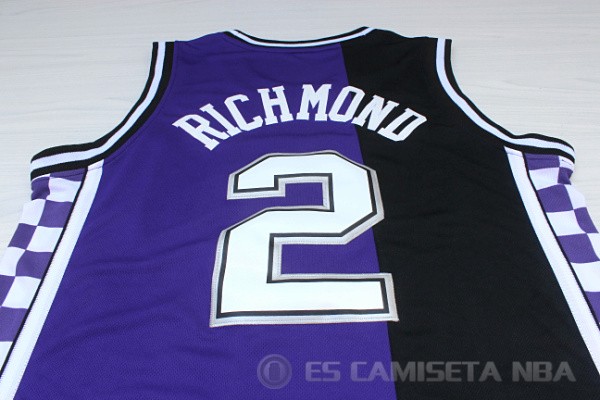 Camiseta Mitch Richmond #2 Sacramento Kings 2017-18 Violeta - Haga un click en la imagen para cerrar